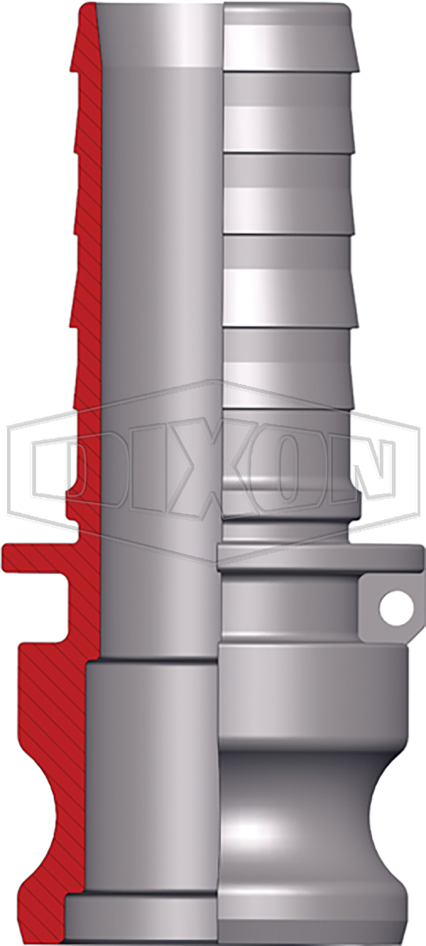 Dixon® Cam & Groove Type E Adapter x Hose Shank